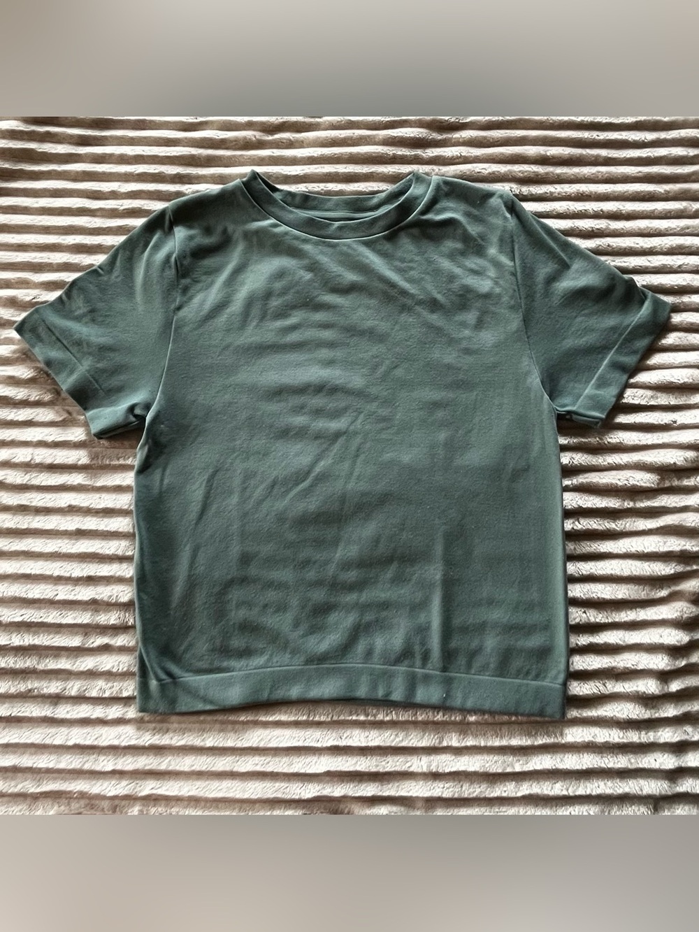 A New Day Sage Green Baby Tee ♡